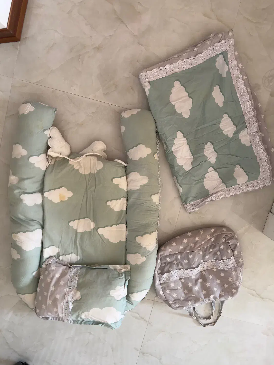 تشک کاردار ۴ تیکه بچه|تخت و سرویس خواب|ساری, |دیوار