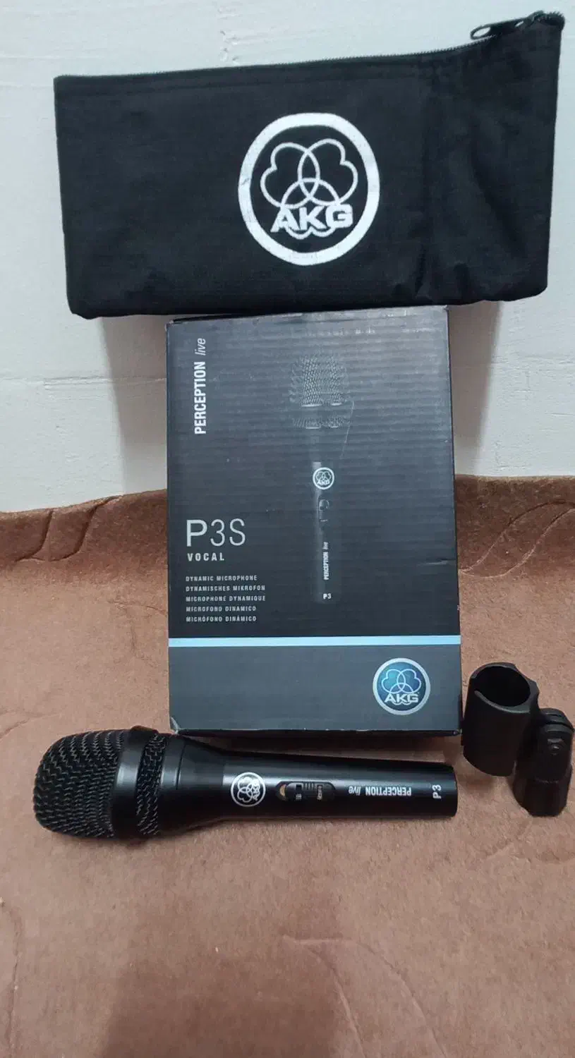 میکروفن اکاجی p3s|صوتی و تصویری|ری, شهید بهشتی|دیوار