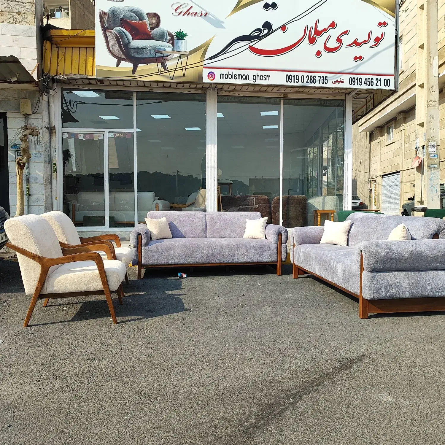 مبل کد 3652|مبلمان خانگی و میز عسلی|مشکین‌دشت, |دیوار