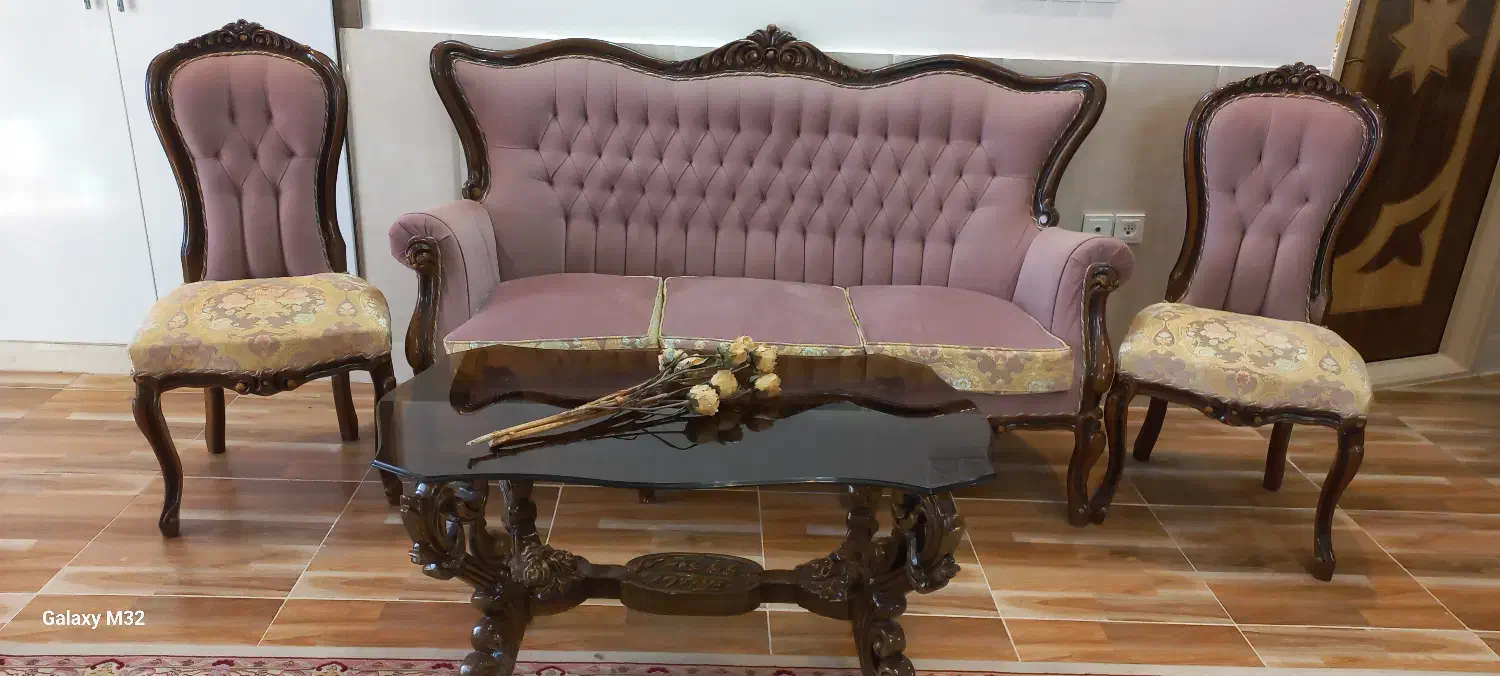 مبل استیل کلاسیک|مبلمان خانگی و میز عسلی|خمینیشهر, |دیوار