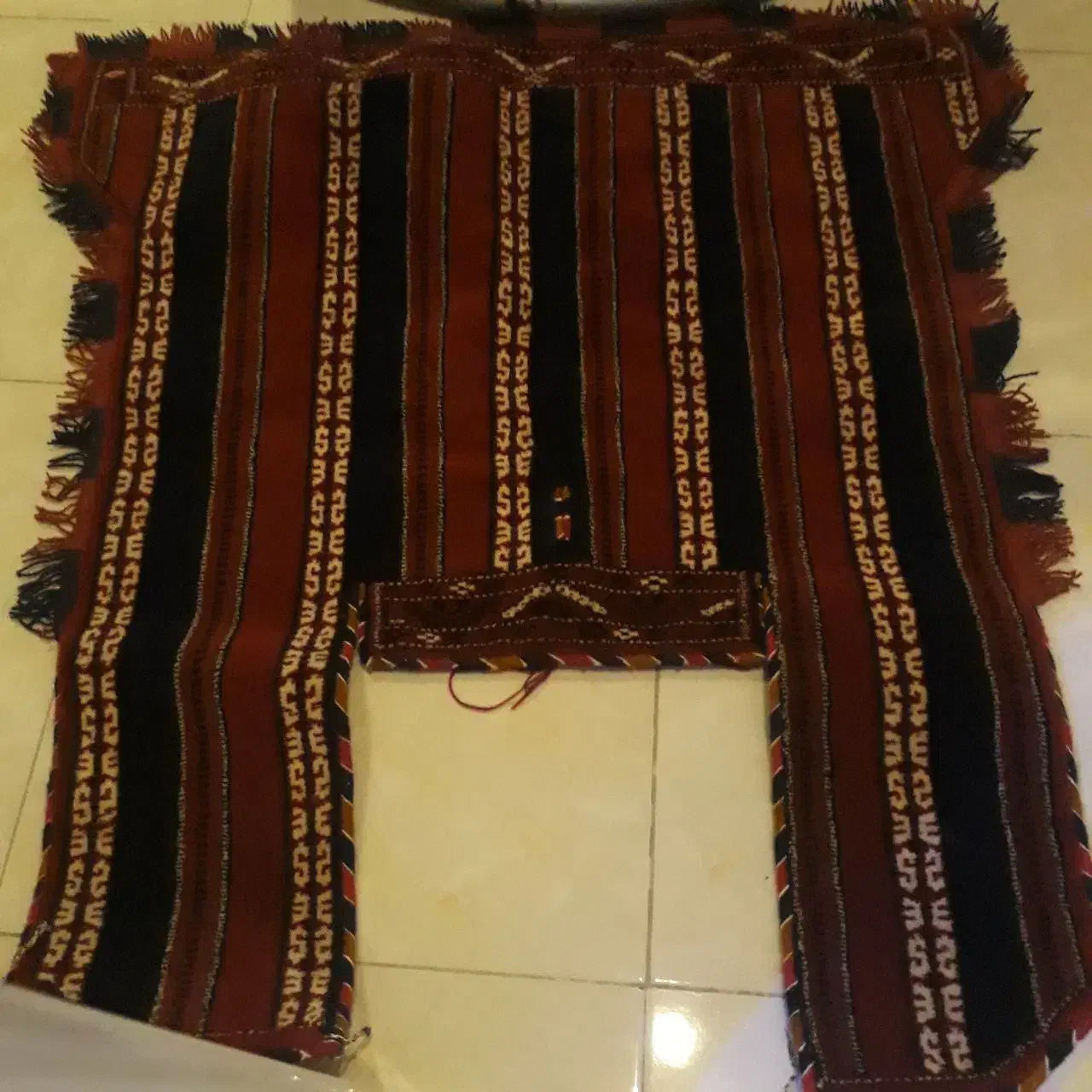 زین پوش ترکمنی اسب|اسب و تجهیزات اسب‌سواری|سبزوار, قلعه‌نو دهزار|دیوار