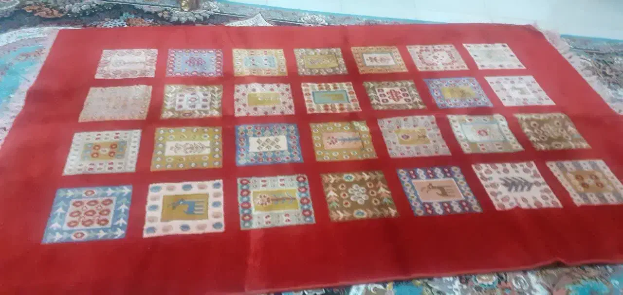 فرش|فرش|تیران, |دیوار