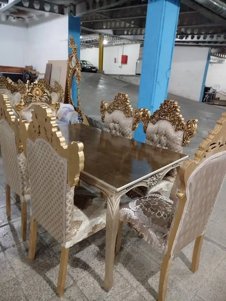 میز ناهار خوری 6 نفره|میز و صندلی غذاخوری|صدرا-فارس, فاز ۱|دیوار