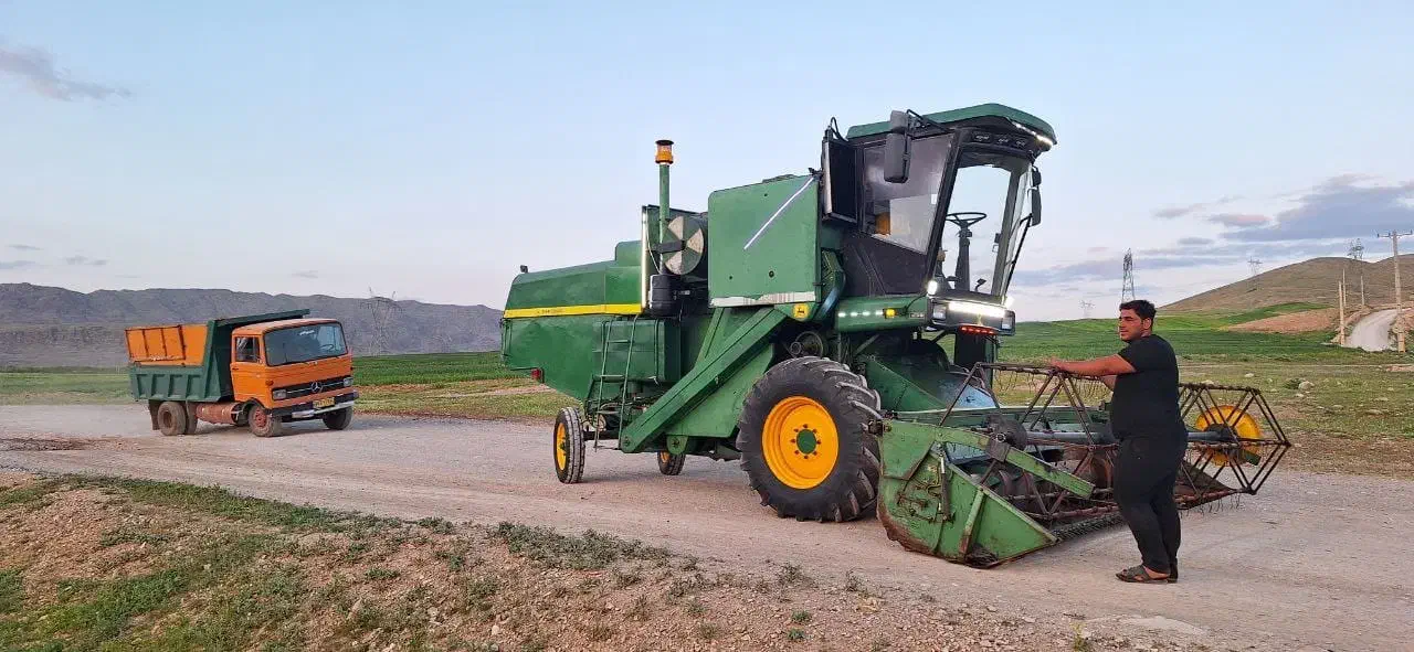 کمباین جاندیر و پرکنز|خودرو سنگین|خرم‌آباد, |دیوار