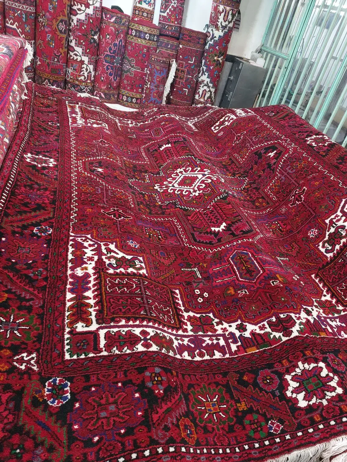 فرش دستبافت چاغالا|فرش|بناب, |دیوار