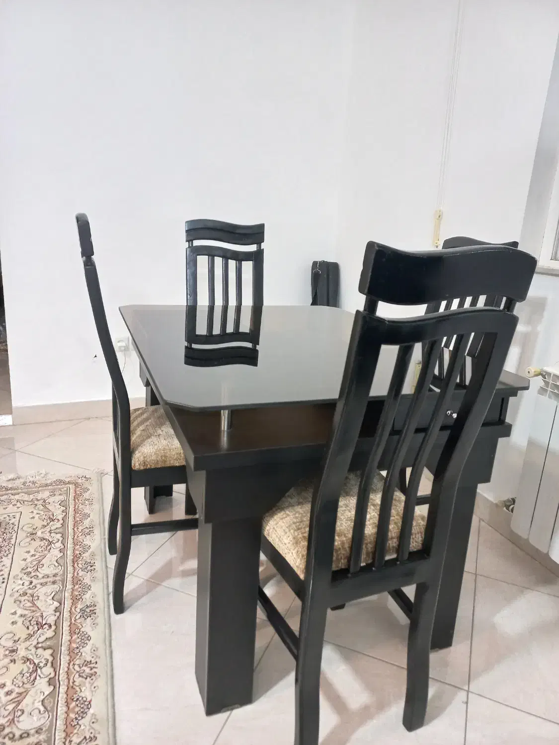 میز ناهارخوری|میز و صندلی غذاخوری|ساری, |دیوار