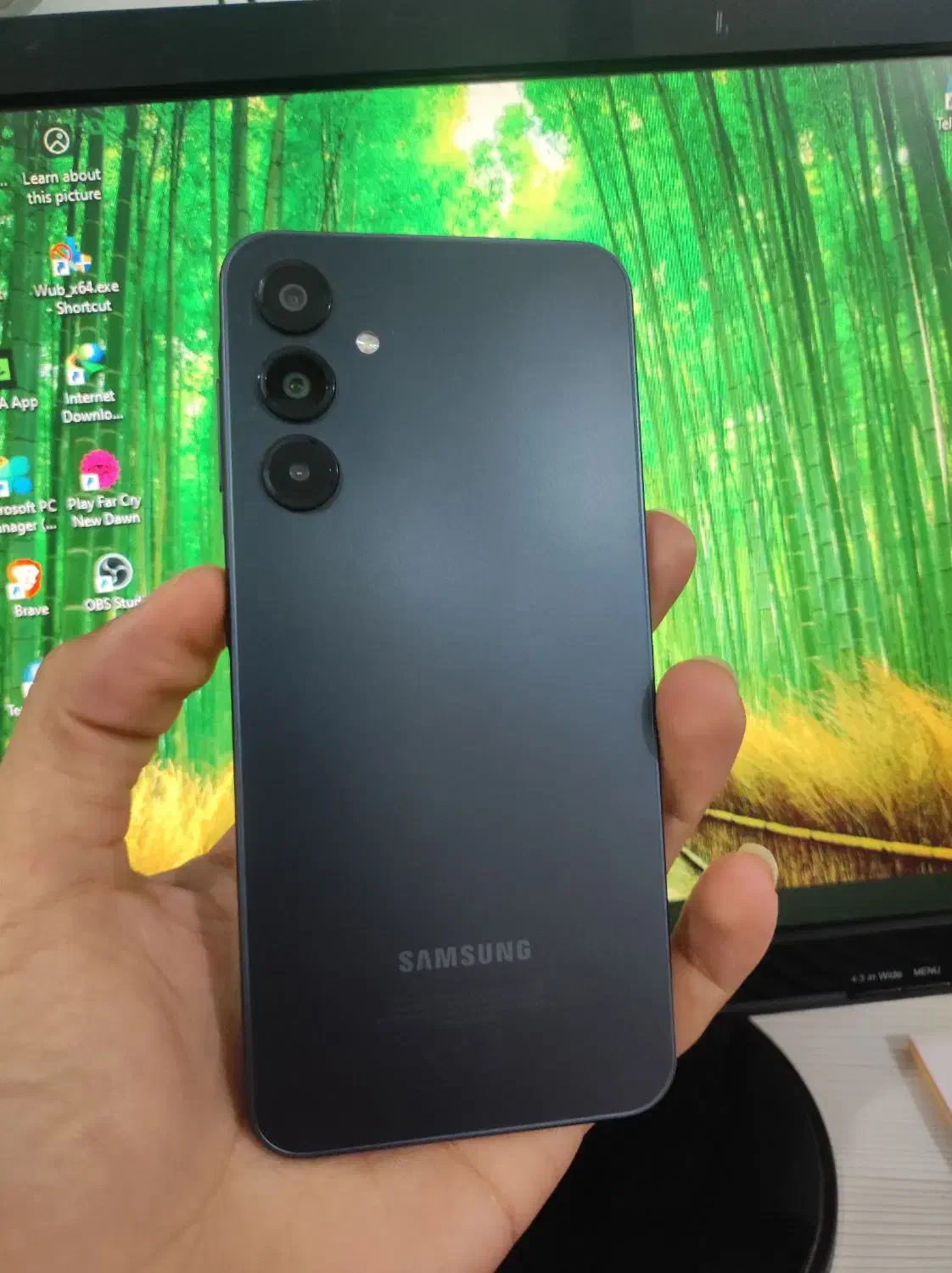 samsung A16  128gبا ۱۵ماه گارانتی|موبایل|گنبد کاووس, |دیوار