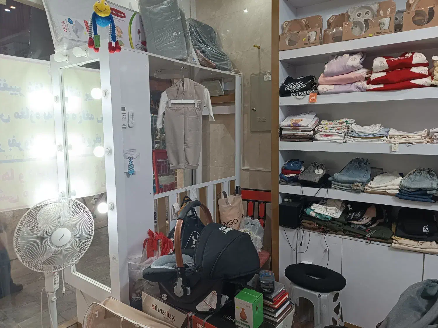 قفسه mdf|فروشگاه و مغازه|گلپایگان, |دیوار