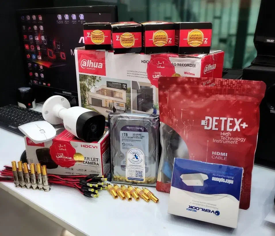 دوربین مداربسته/انتقال تصویر پرسرعت روی موبایل|دوربین مداربسته|مسجد سلیمان, |دیوار