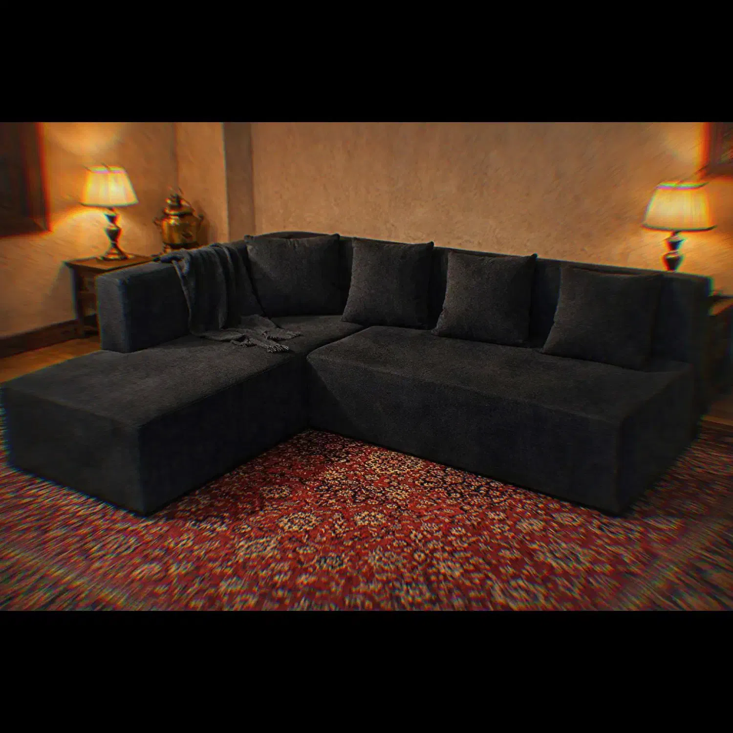 مبل ال تدی شیش نفره|مبلمان خانگی و میز عسلی|چهاردانگه (تهران), |دیوار