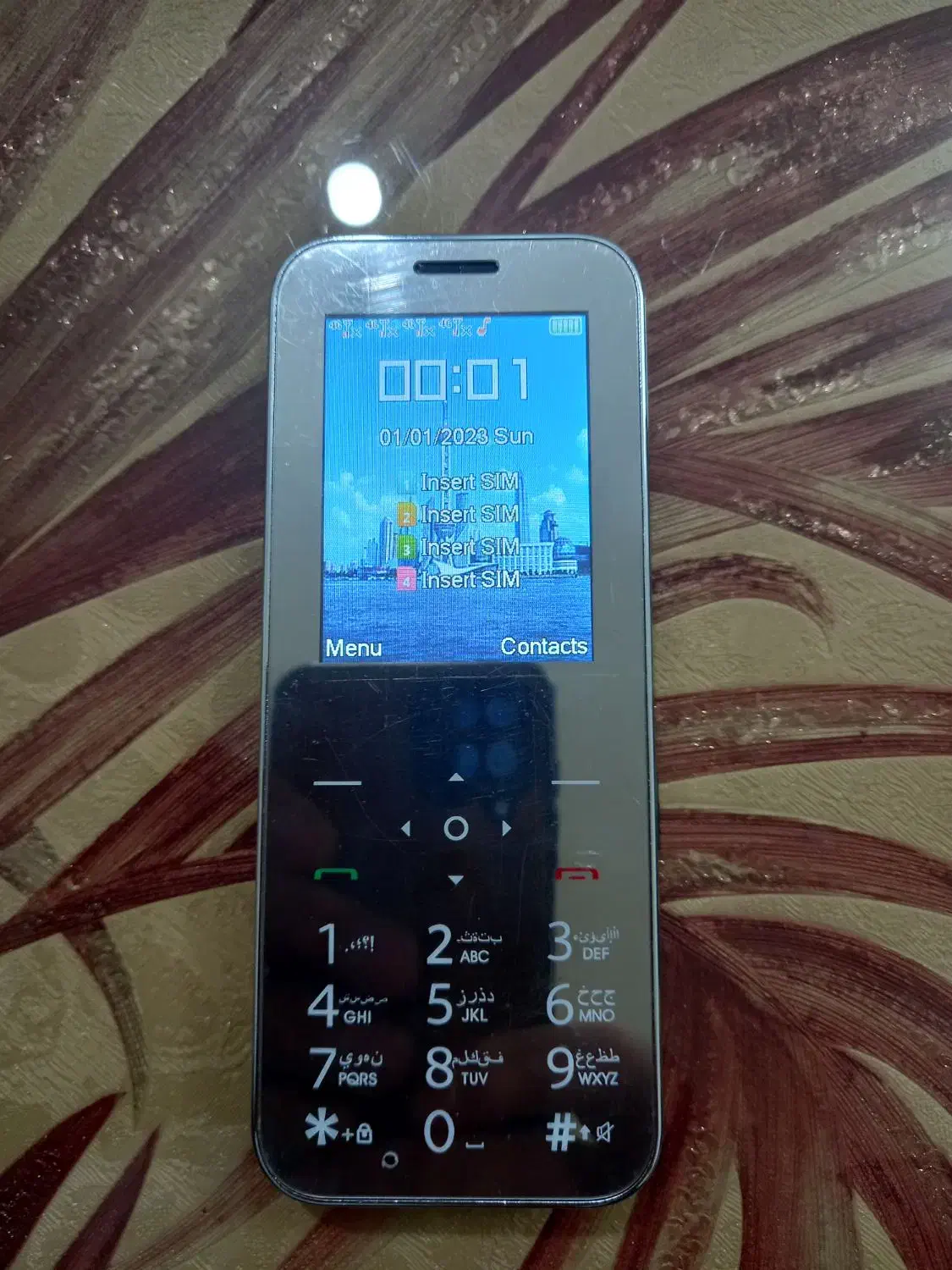 گوشی چهار سیم کارته معمولی|موبایل|سمنان, |دیوار