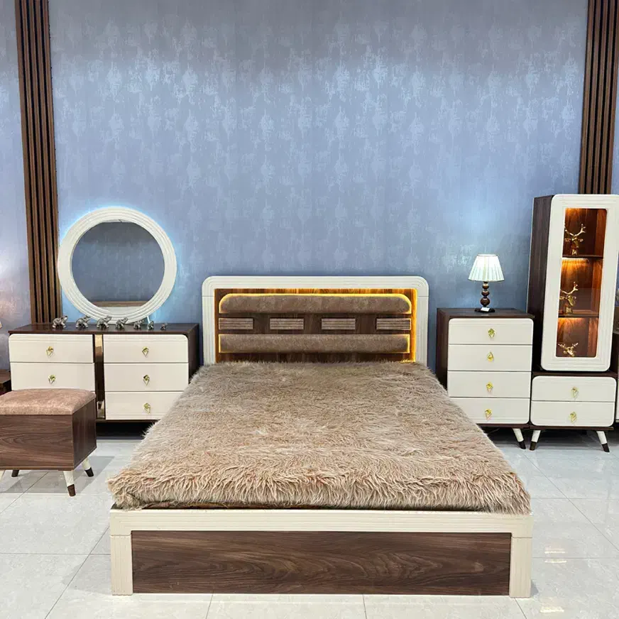 سرویس خواب رویال ـ سرای شاهکار|تخت و سرویس خواب|یزد, |دیوار