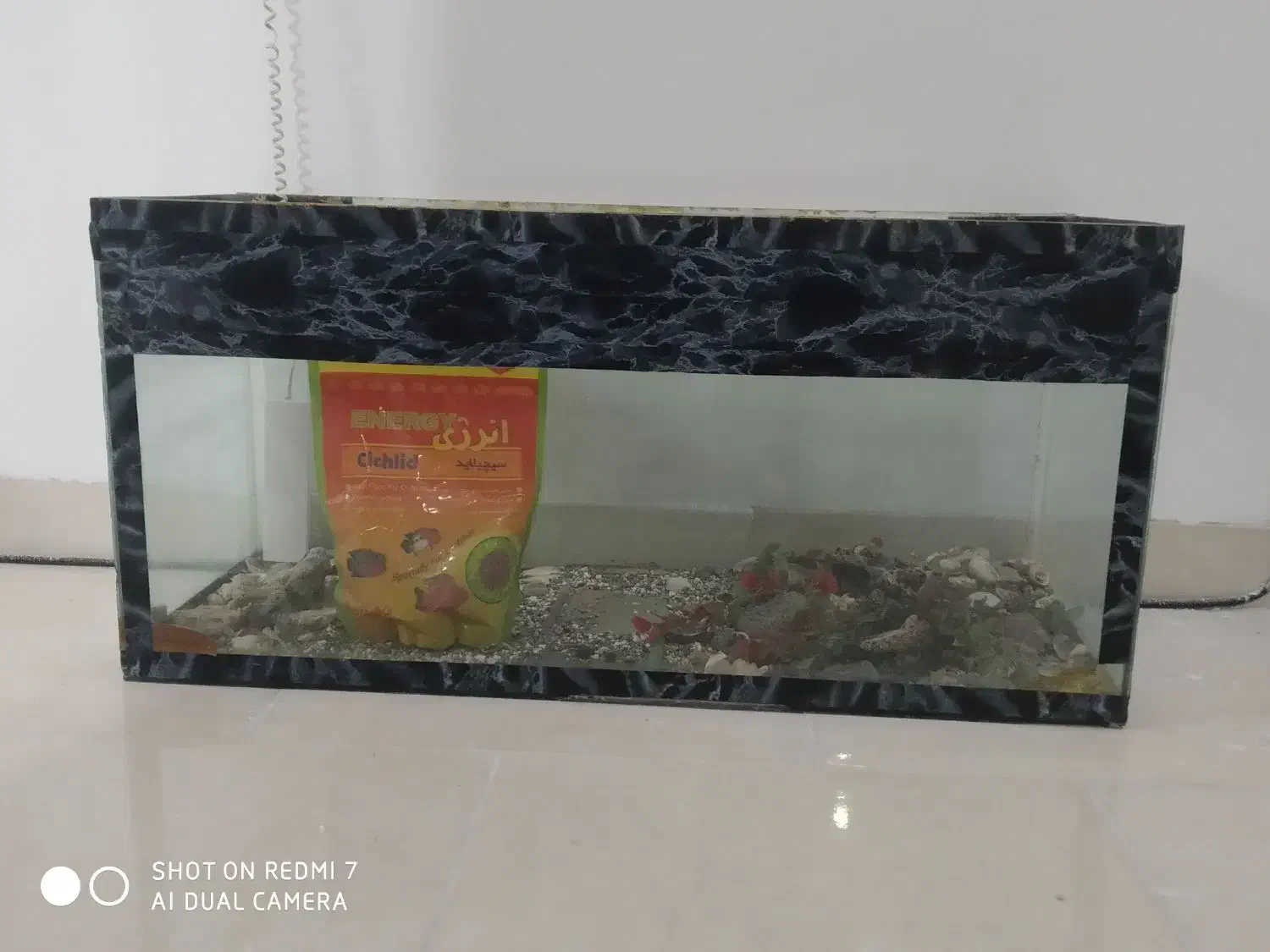 آکواریوم شیشه ۶ میل|ماهی|هشتگرد, فاز ۱ مهستان|دیوار