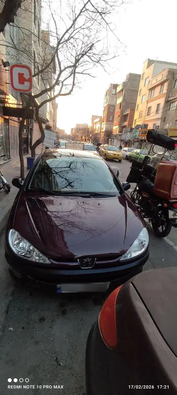 پژو206 v20 91|خودرو سواری و وانت|تهران, جیحون|دیوار