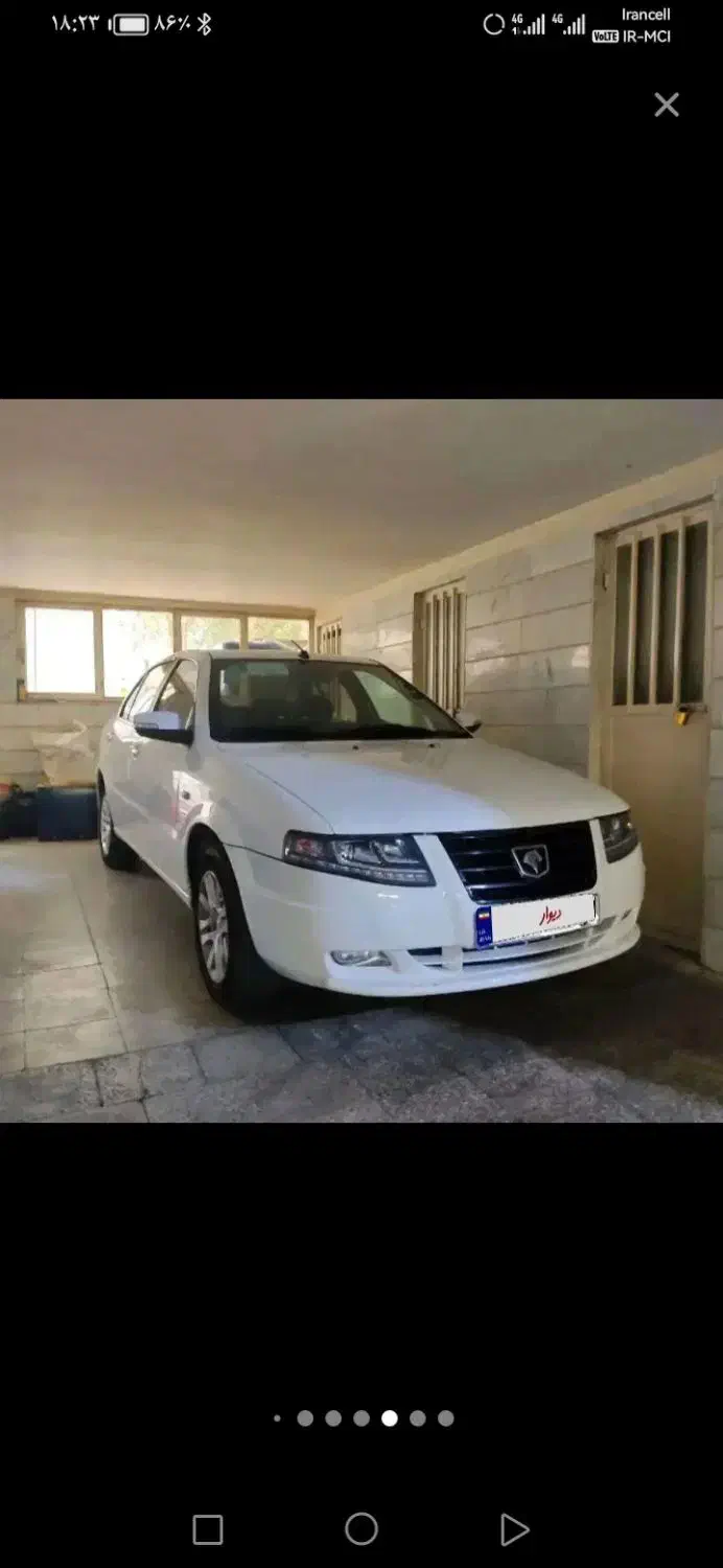 سمند سورن EF7 فول سفید|خودرو سواری و وانت|شیراز, کیان شهر|دیوار