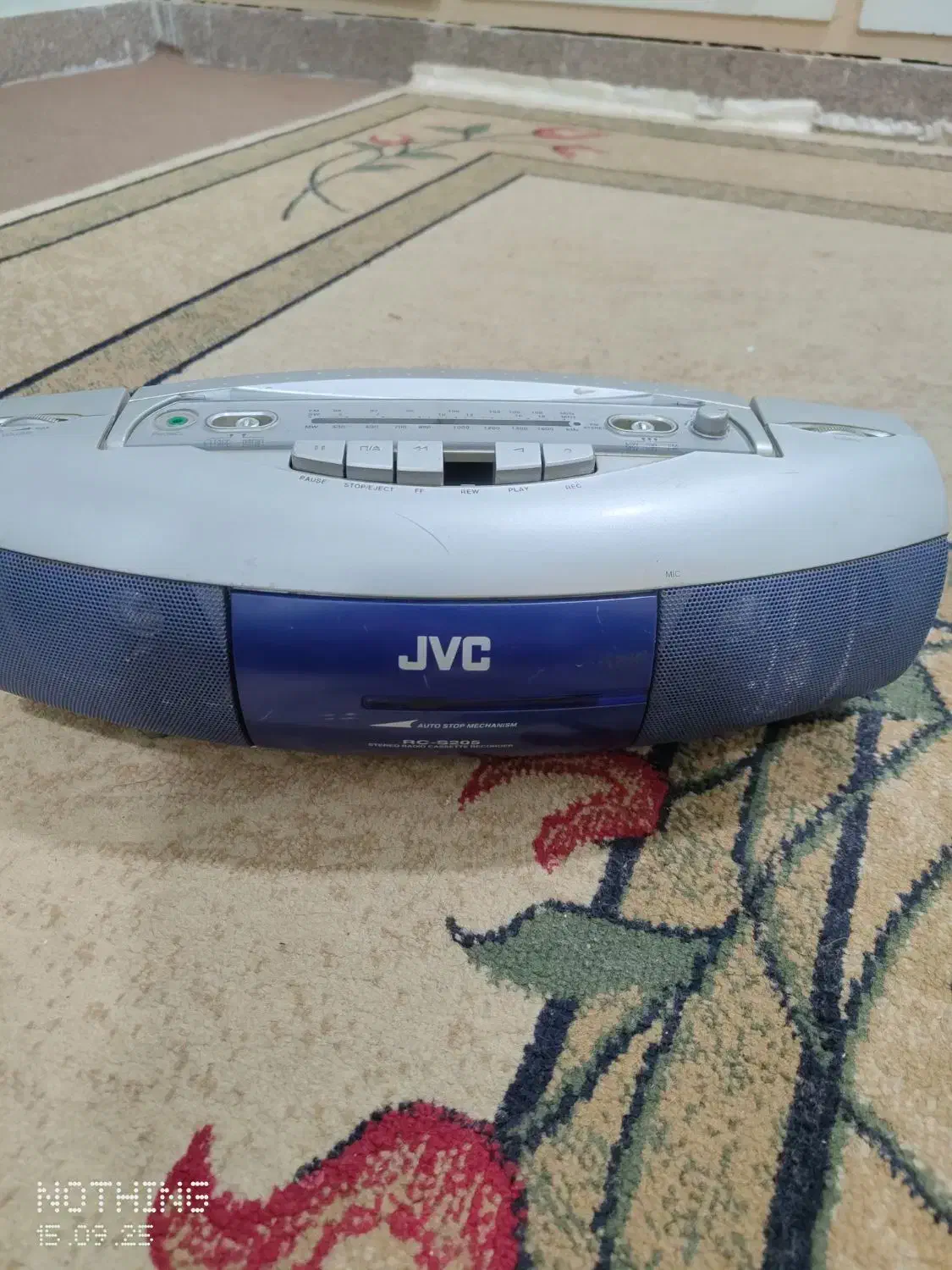 ظبط صوت JVC کاست خور دوبانده|سیستم صوتی خانگی|اهواز, امانیه|دیوار