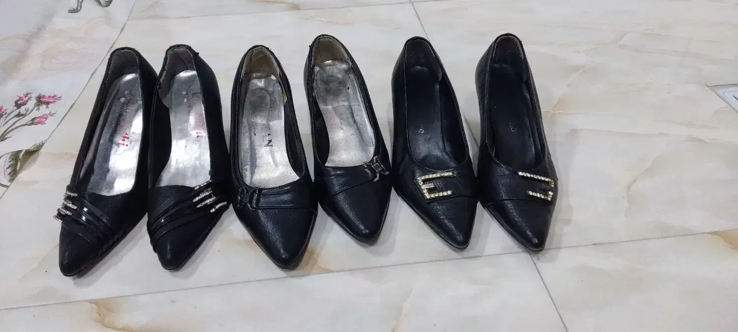 کفش مجلسی|کیف، کفش، کمربند|چنگ الماسی, |دیوار