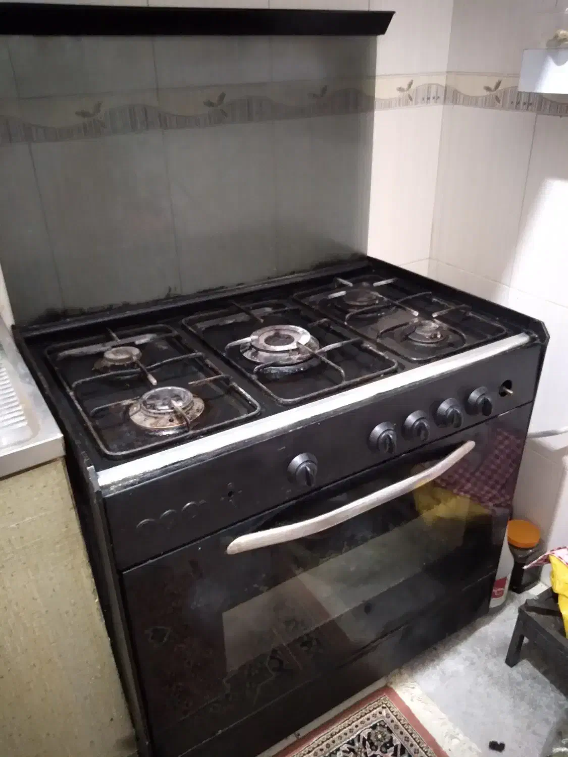 گاز پنج شعله در حد کارکرده|اجاق گاز و لوازم برقی پخت‌وپز|آمل, |دیوار