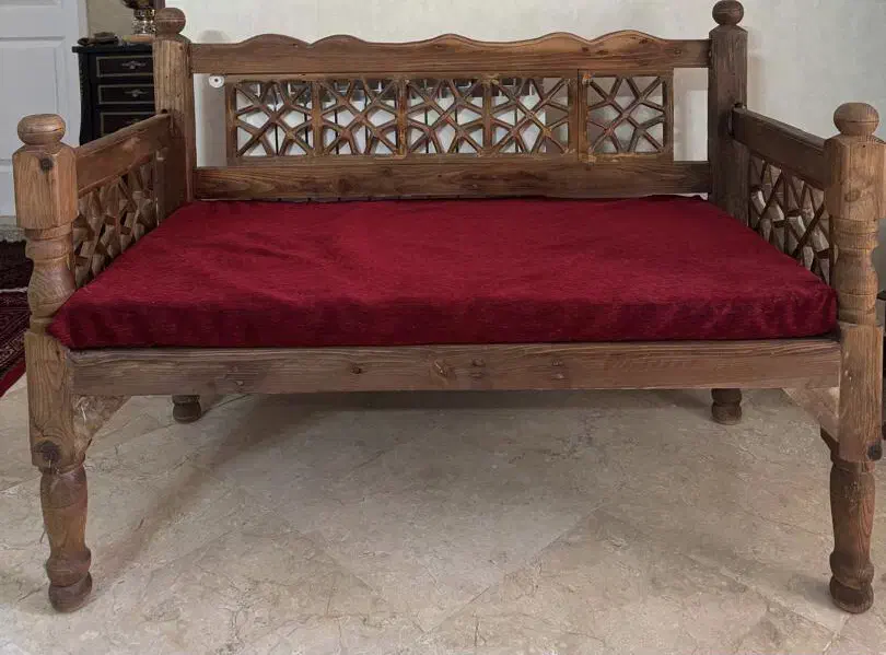 نیمکت چوبی سنتی دونفره|صندلی و نیمکت|تهران, درکه|دیوار