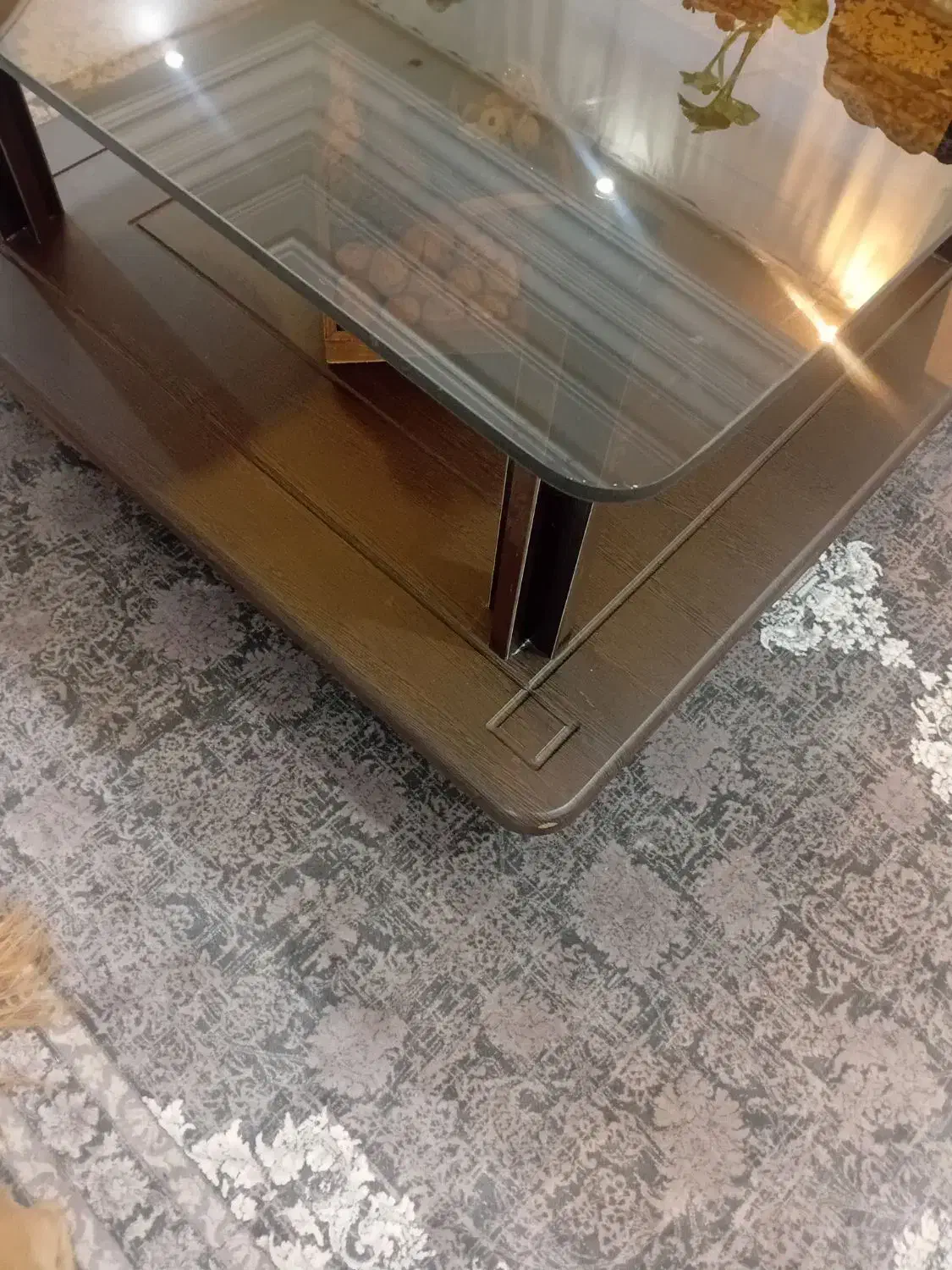 میز جلو مبلی به ۲ عسلی|مبلمان خانگی و میز عسلی|قائم‌شهر, |دیوار