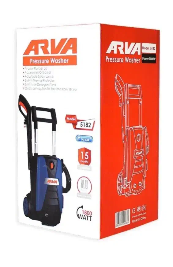 کارواش خانگی آروا مدل 5182 ظرفیت ۱۴۵ بار ذغالی|قطعات یدکی و لوازم جانبی|سیرجان, |دیوار