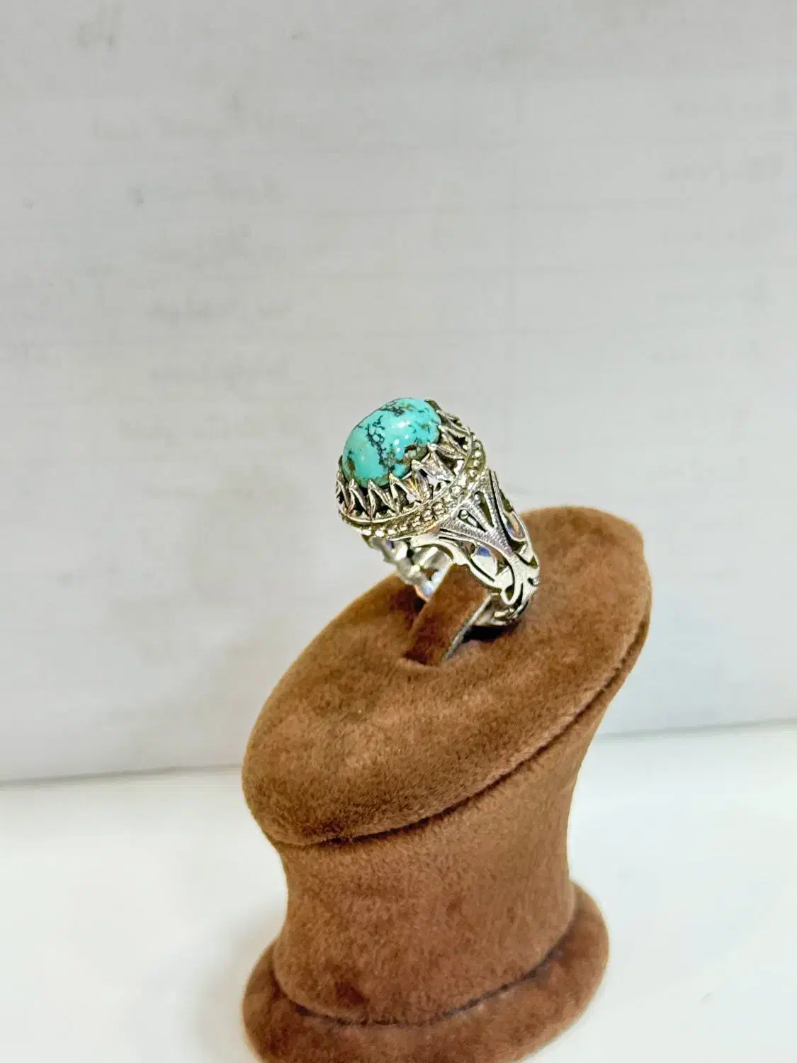 انگشترفیروزه کاردست خوش قیمت|جواهرات|قزوین, |دیوار