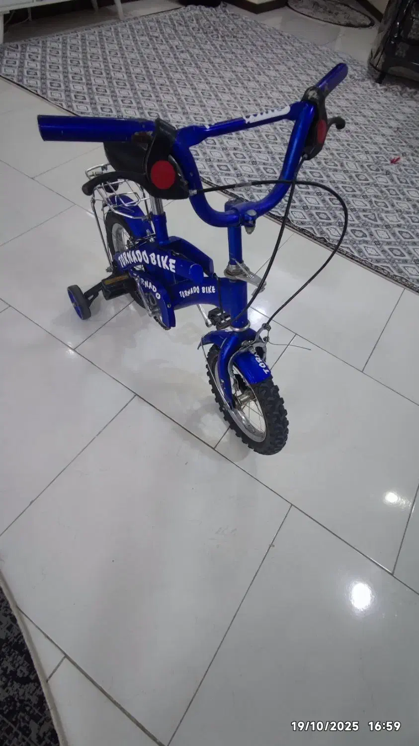 دوچرخه بچه گانه تورنادو سایز 12|دوچرخه، اسکیت، اسکوتر|کرج, باغستان|دیوار