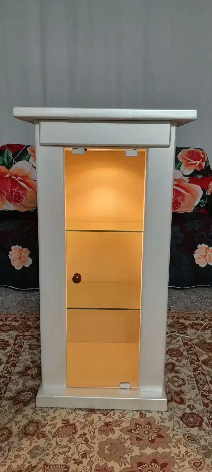 گنجه صدفی|بوفه، ویترین، کنسول|گلبهار, شهر جدید گلبهار|دیوار