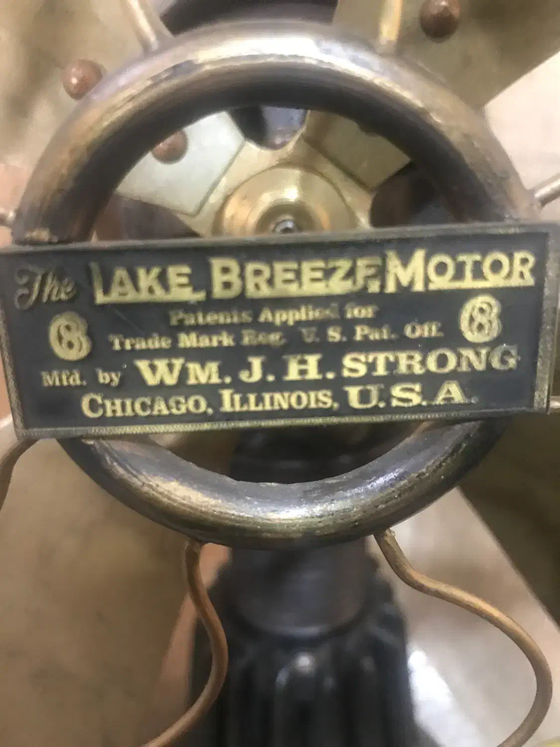 پنکه نفتی عتیقه انتیک قدیمی قاجاری ۱۹۱۵|کلکسیون اشیاء عتیقه|تهران, ارجمندی راد|دیوار