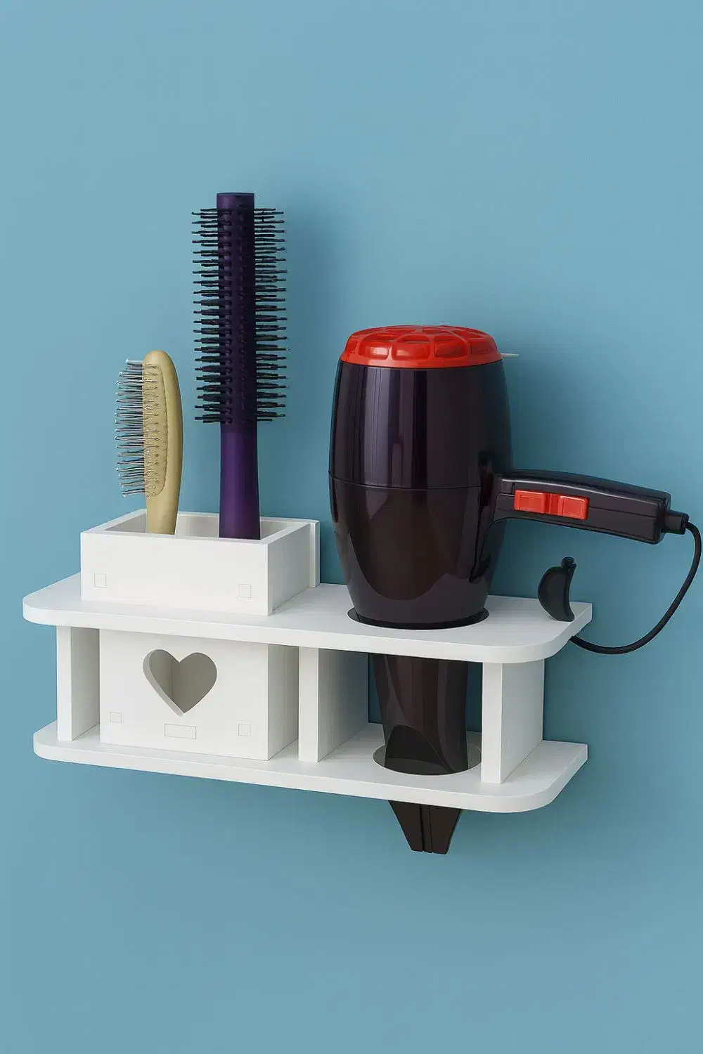 استند شلف دیواری جاسشواری برس توالت حمام ضدآب|لوازم حمام|مشهد, مقدم|دیوار