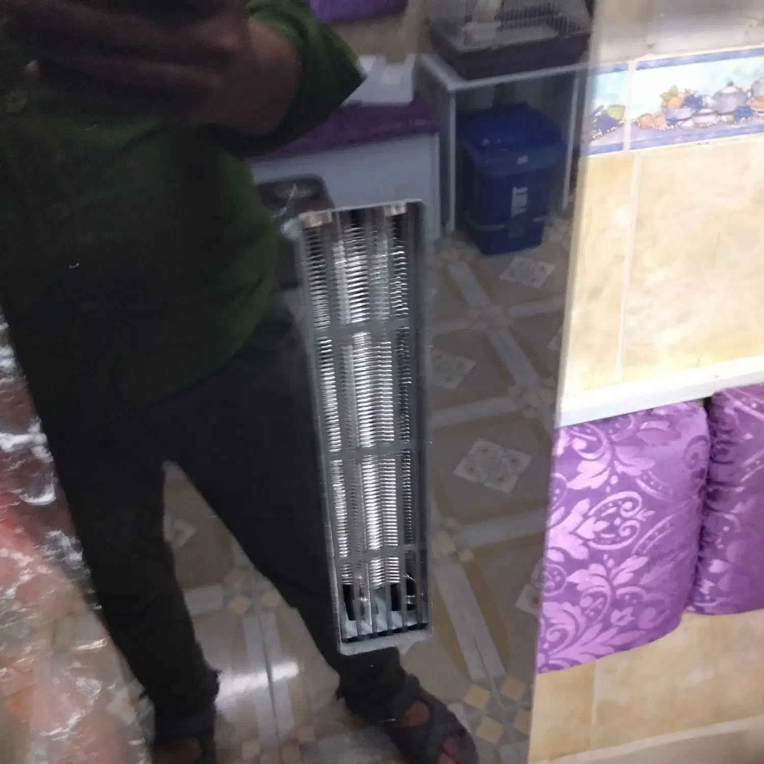 شومینه برقی دیواری|بخاری، هیتر، شومینه|گنبد کاووس, |دیوار