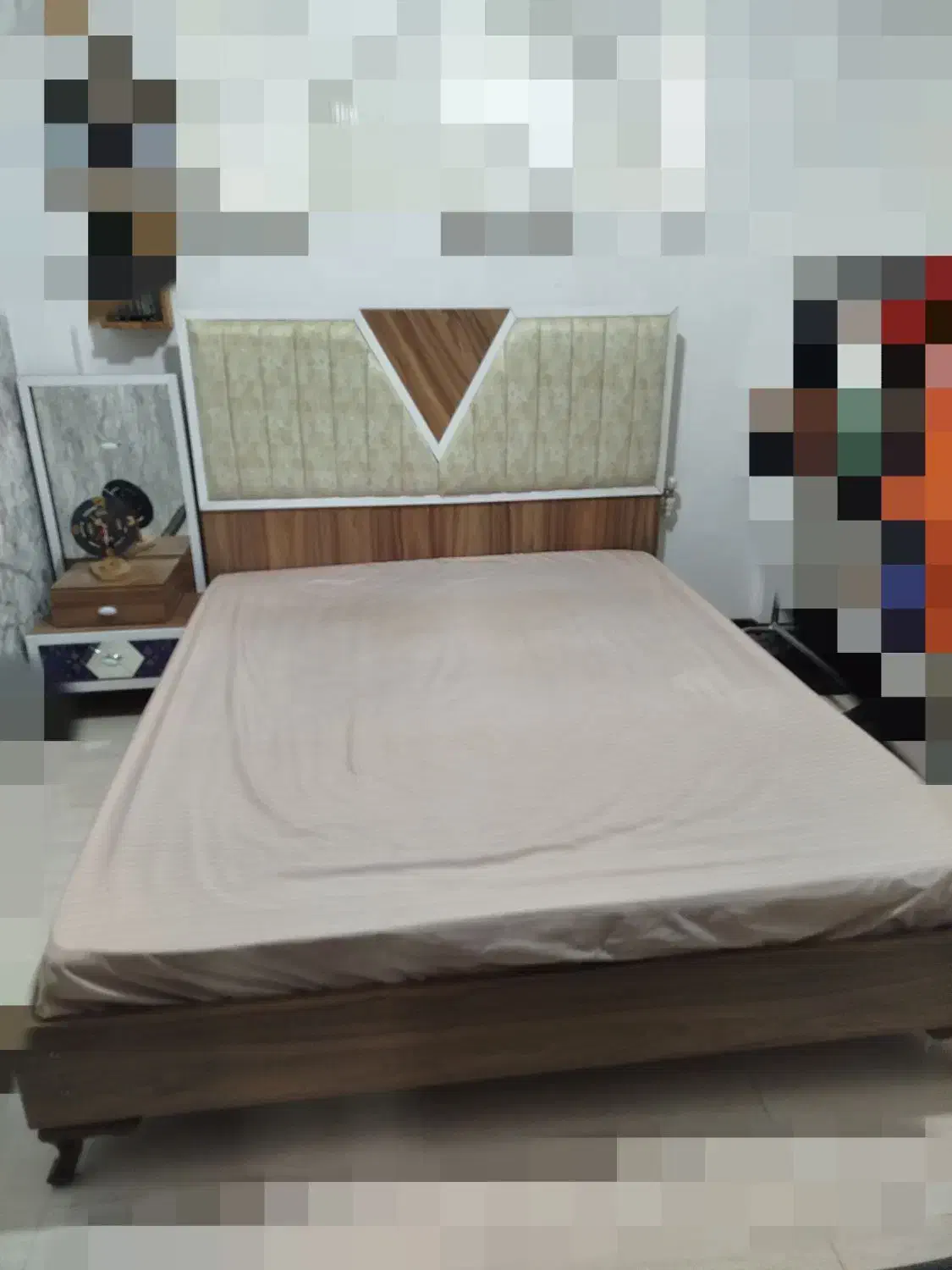 تخت دونفره|تخت و سرویس خواب|کرمان, |دیوار