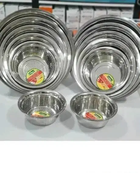 آبکش و لگن استیل یونیک|ظروف پختوپز|شیراز, ستارخان|دیوار