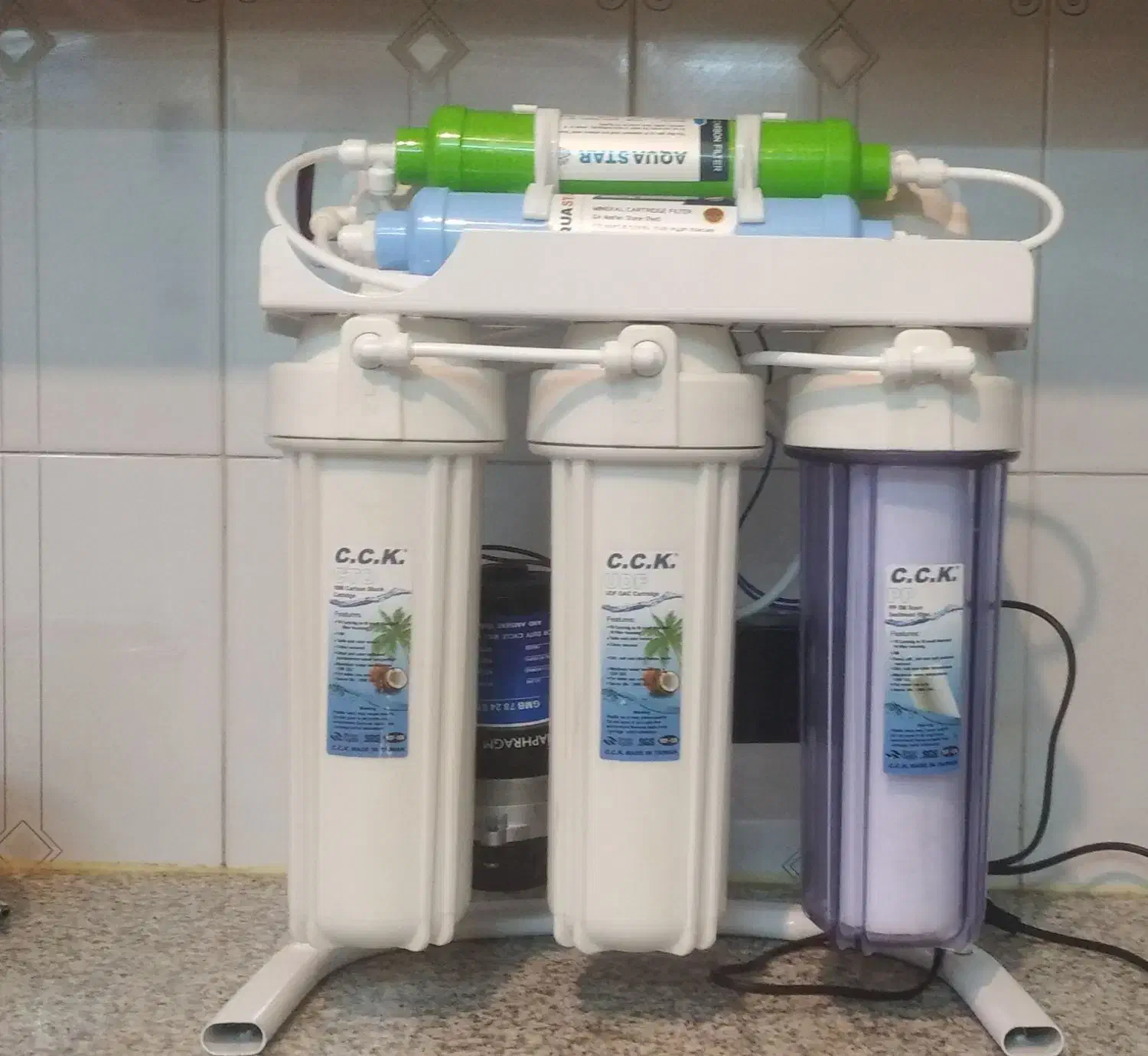 فروش دستگاه تصفیه آب خانگی کارکرده در حد نو|آب‌سردکن و تصفیه آب|جهرم, |دیوار