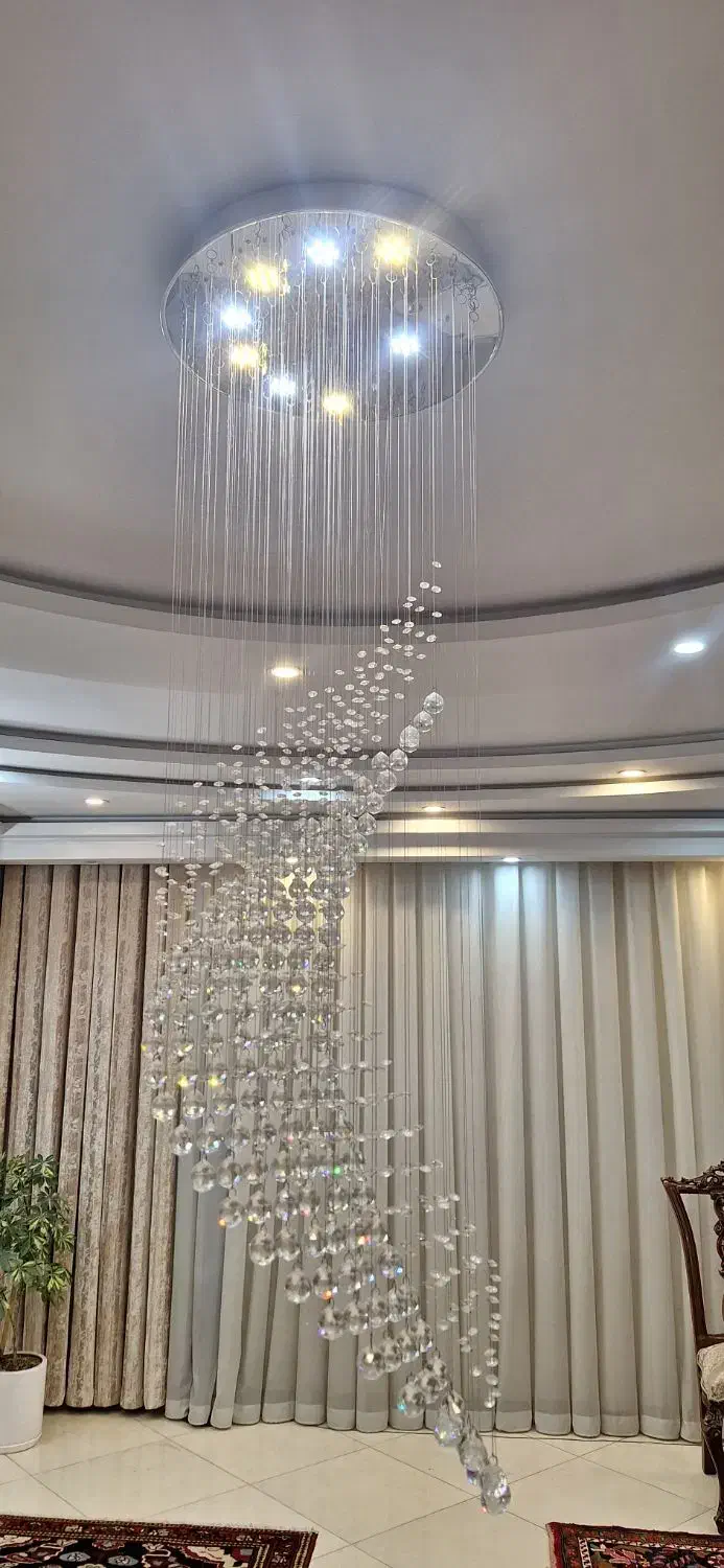 لوستر کریستالی|لوستر و چراغ آویز|پاکدشت, پاکدشت (مامازند)|دیوار