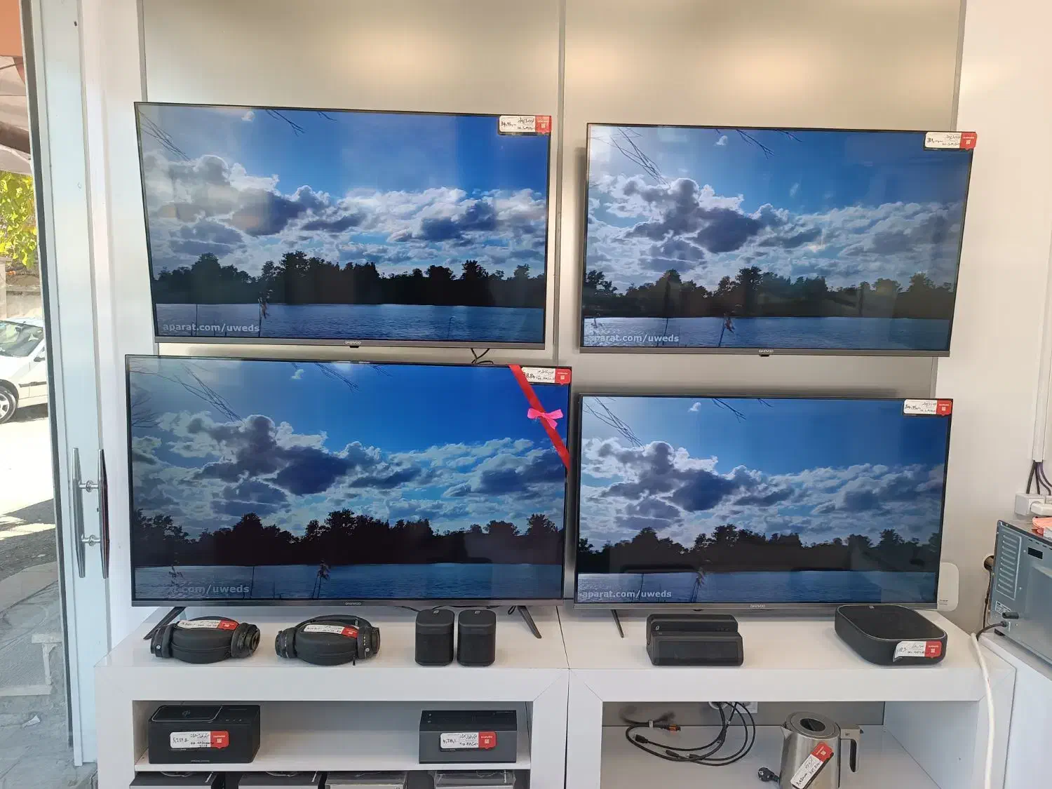 جشنواره تلویزیون های دوو و اسنوا با شرایط قسطی|تلویزیون و پروژکتور|اسلام‌‌آباد غرب, |دیوار