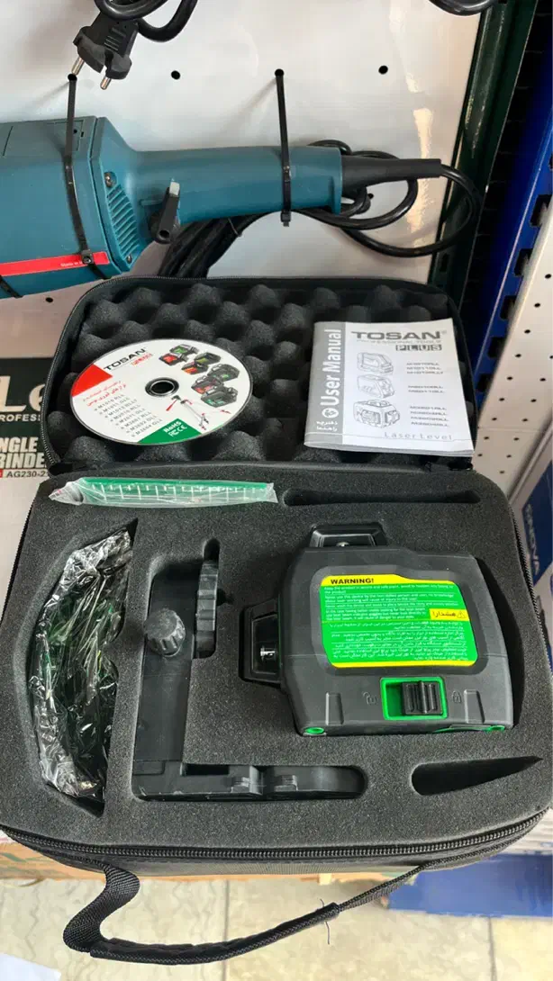 تراز لیزری ۳ بعدی و ۲ بعدی نور سبز|ابزارآلات|رشت, رودباری|دیوار