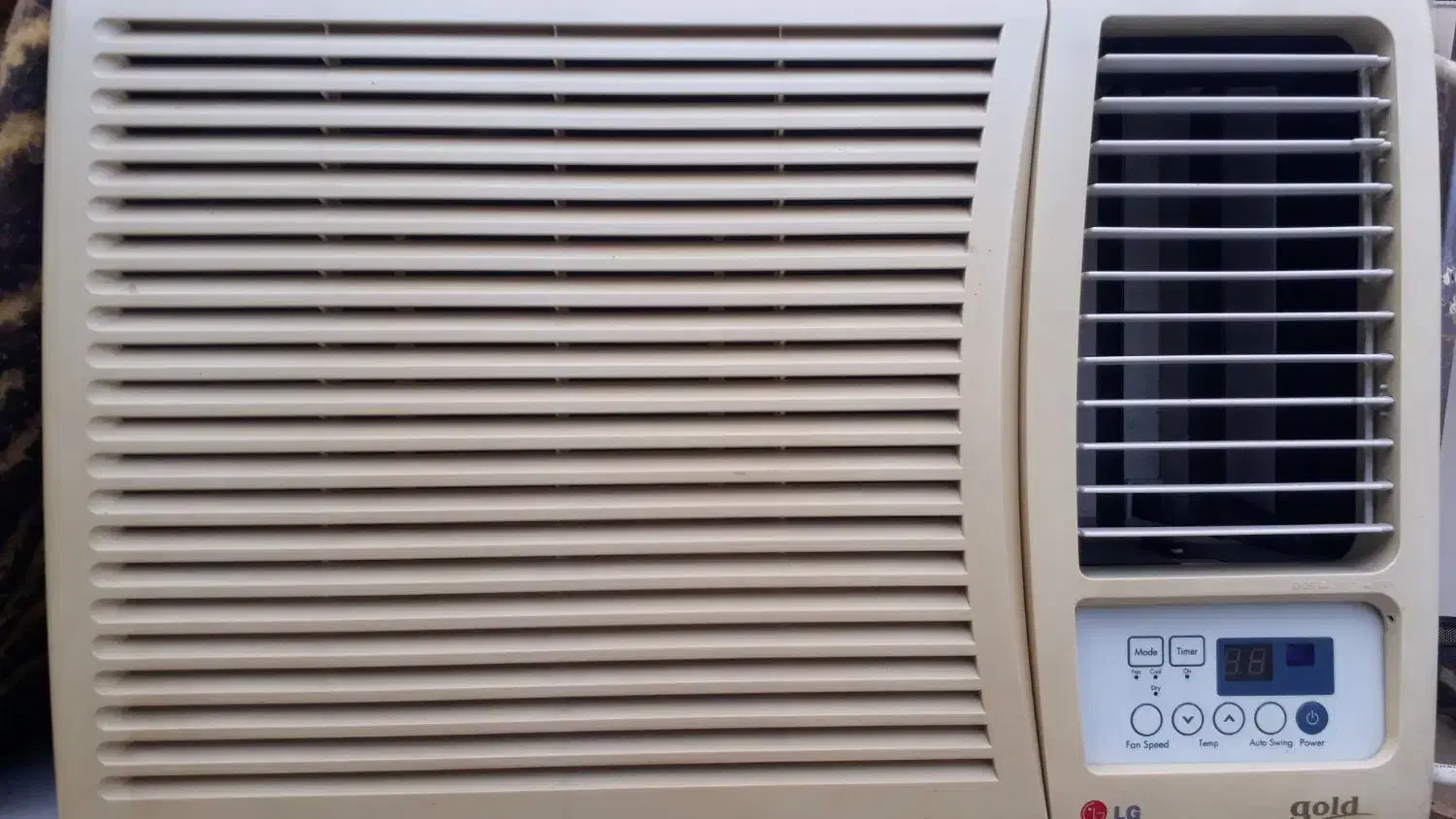 کولر گازی پنجره ای ال جی در حد نو|کولر گازی و فن‌کوئل|ماهدشت, |دیوار
