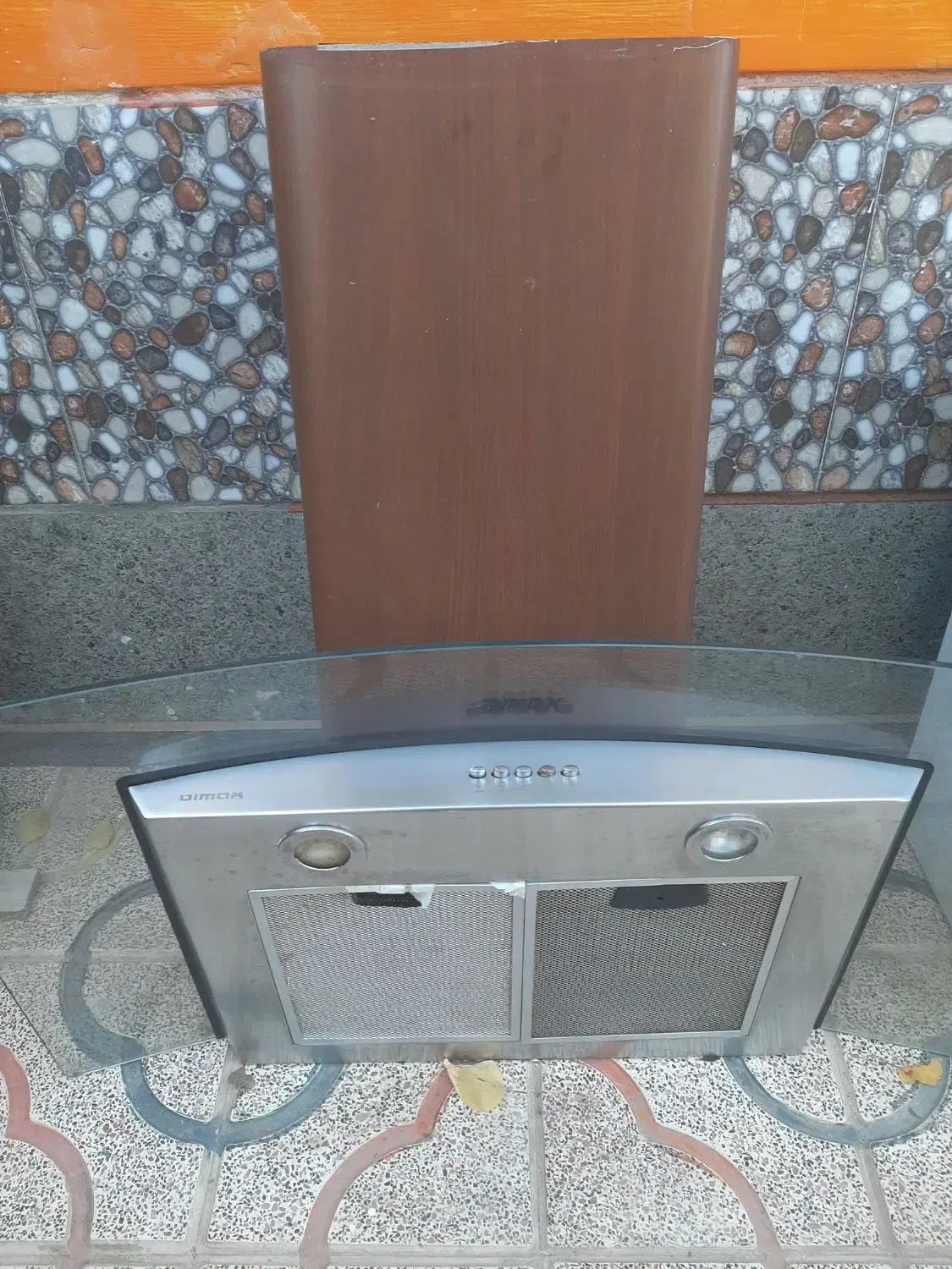 ۲عددهودصفحه شیشه ای وکابینت|هود|خرمدره, |دیوار