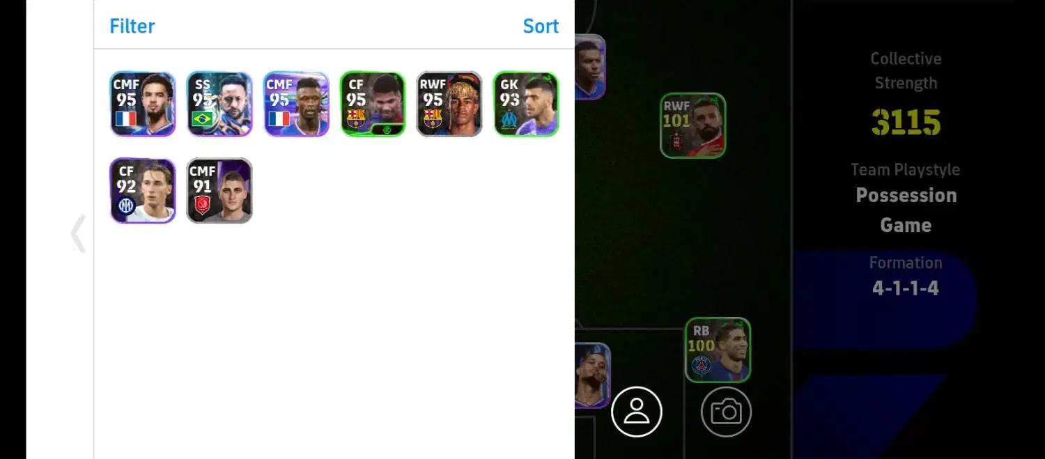 اکانت عالی efootball|کنسول، بازی ویدئویی و آنلاین|لردگان, |دیوار