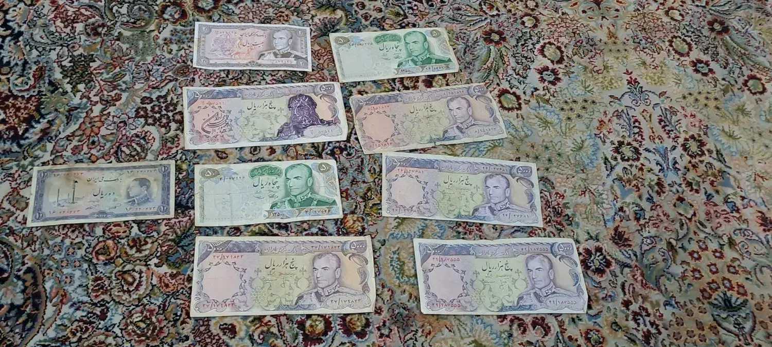 اسکناس دوران پهلوی|کلکسیون سکه، تمبر، اسکناس|قزوین, |دیوار