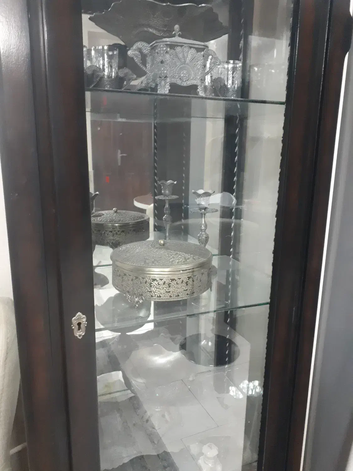 کمد ویترین|بوفه، ویترین، کنسول|آباده, |دیوار