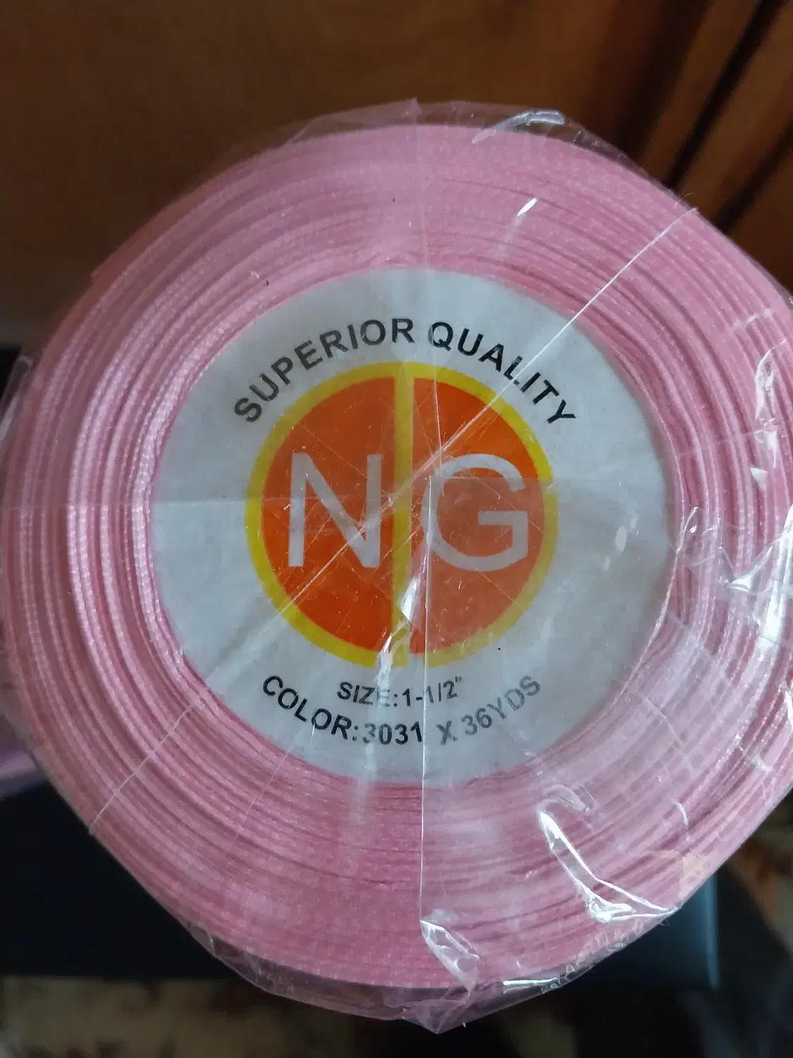 روبان ساتن صورتی ۴ سانتی|لوازم خیاطی و بافتنی|تهران, تهرانپارس غربی|دیوار