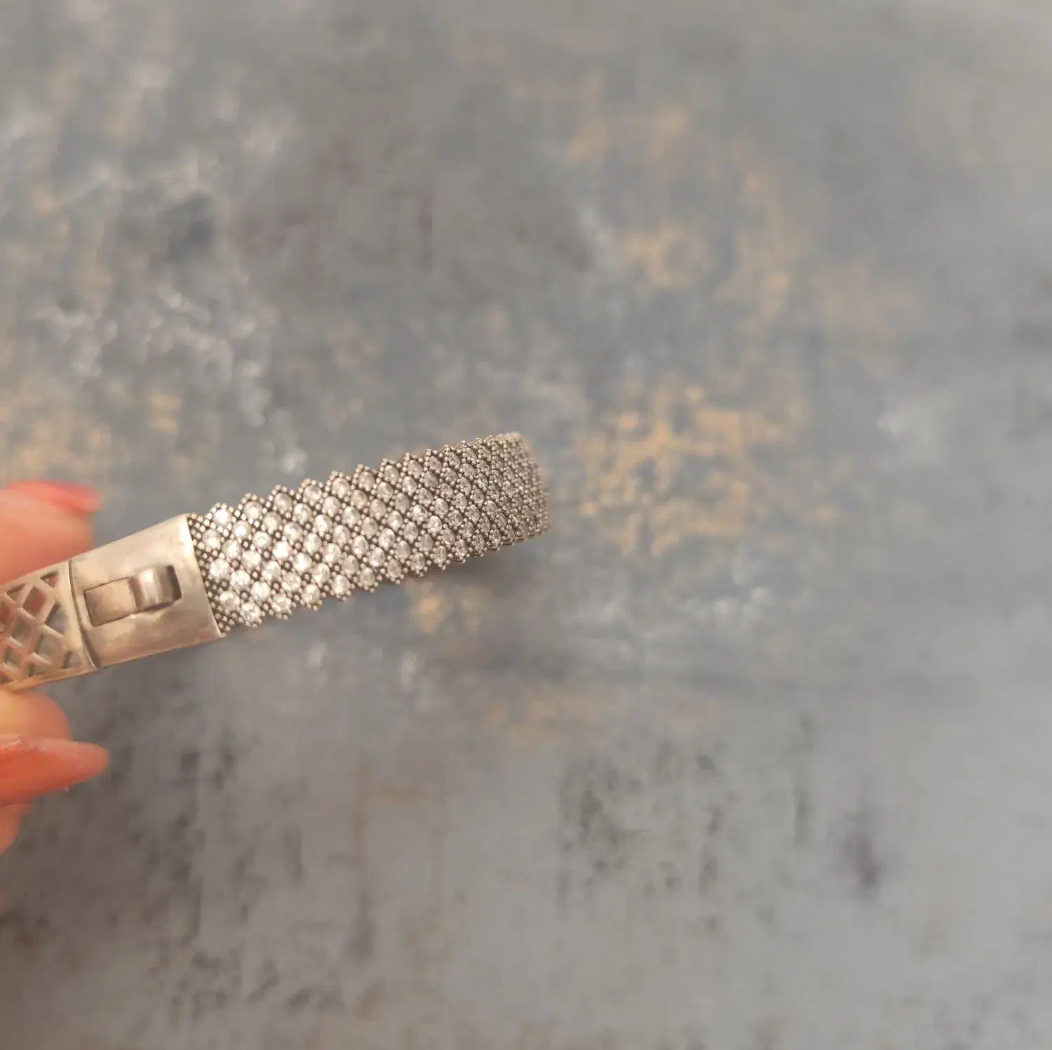 انگشتر و دستبند قفلی نقره|جواهرات|کرمانشاه, |دیوار