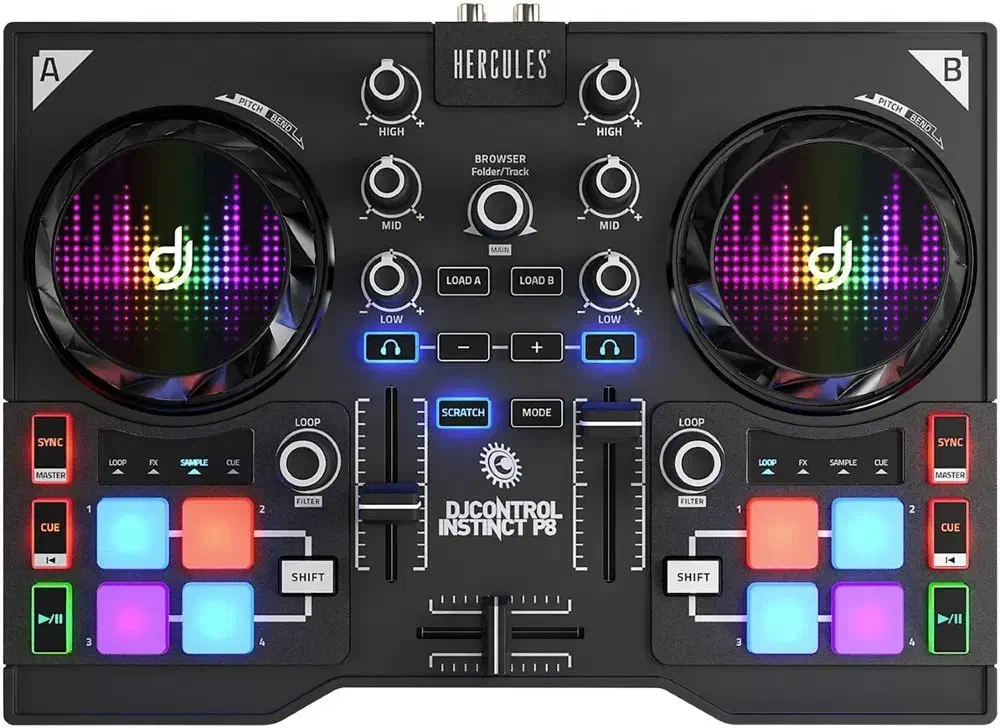 دیجی DJ Control Hercules Instinct P8|آلات موسیقی|کرج, اصفهانی‌ها|دیوار