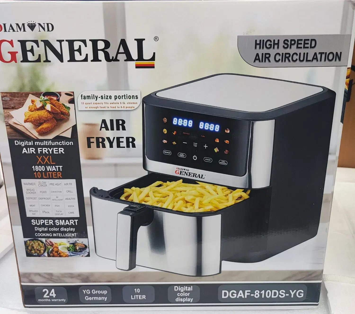 سرخکن جنرال آلمان همراه با گارانتی|اجاق گاز و لوازم برقی پختوپز|داراب, |دیوار