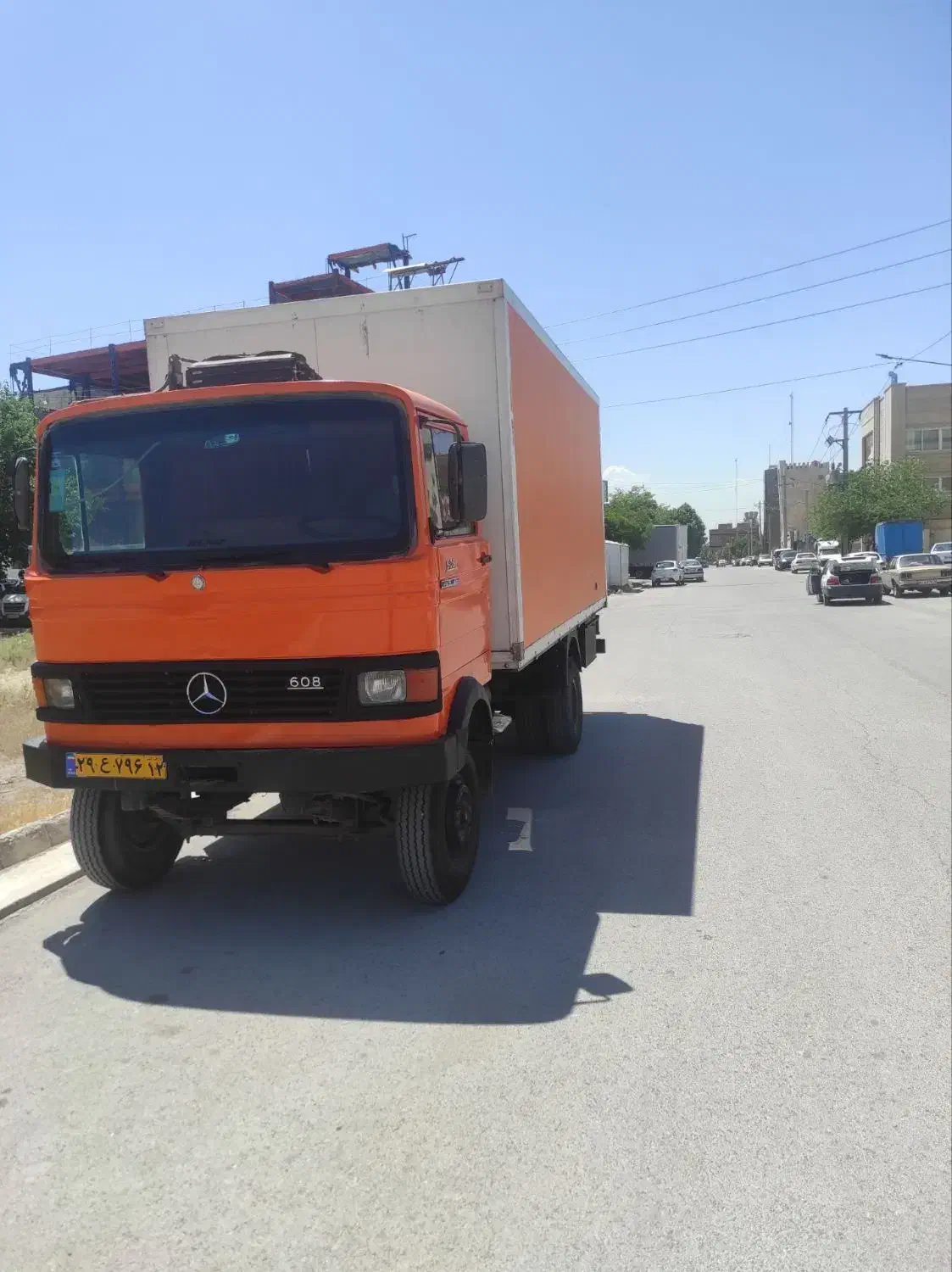 خاور608 مسقف ایزوله|خودرو سنگین|گلبهار, شهر جدید گلبهار|دیوار