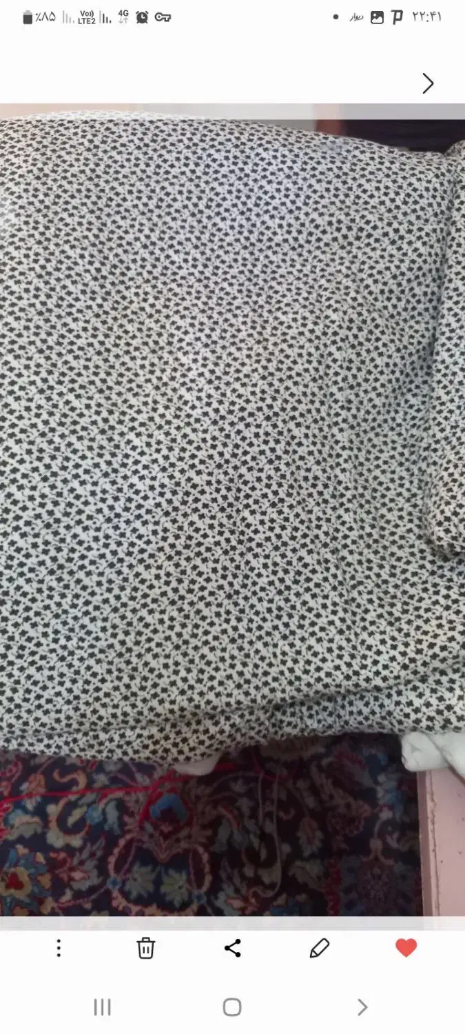 لحاف کرسی ابعاد بزرگ|رختخواب، بالش، پتو|گلپایگان, |دیوار