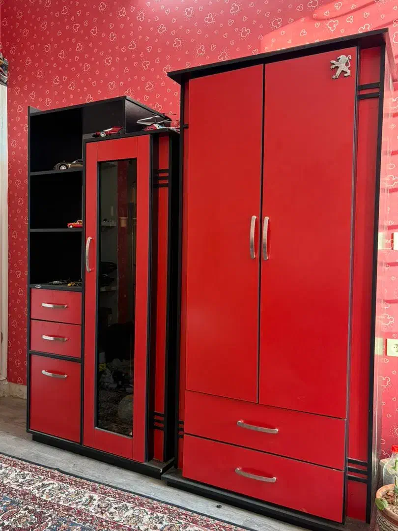 سرویس خواب نوجوان|تخت و سرویس خواب|آباده, |دیوار