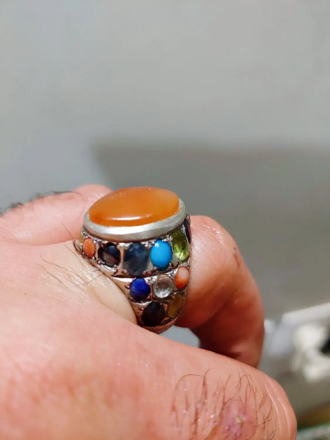 انگشتر معین و برلیان زمرد|جواهرات|اصفهان, پوریای ولی|دیوار